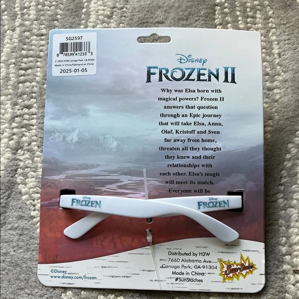Disney Frozen II Olaf White and Blue Sunglasses